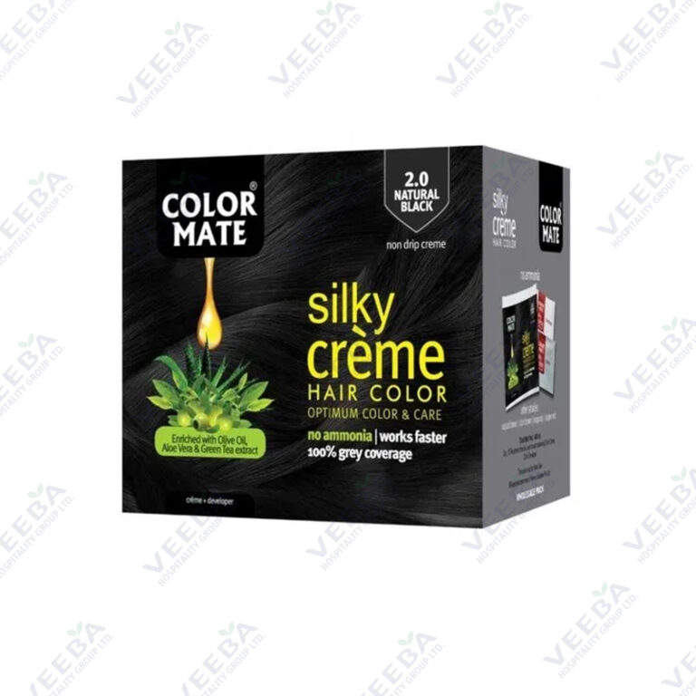 Color Mate Natural Black Silky Creme 25 ML